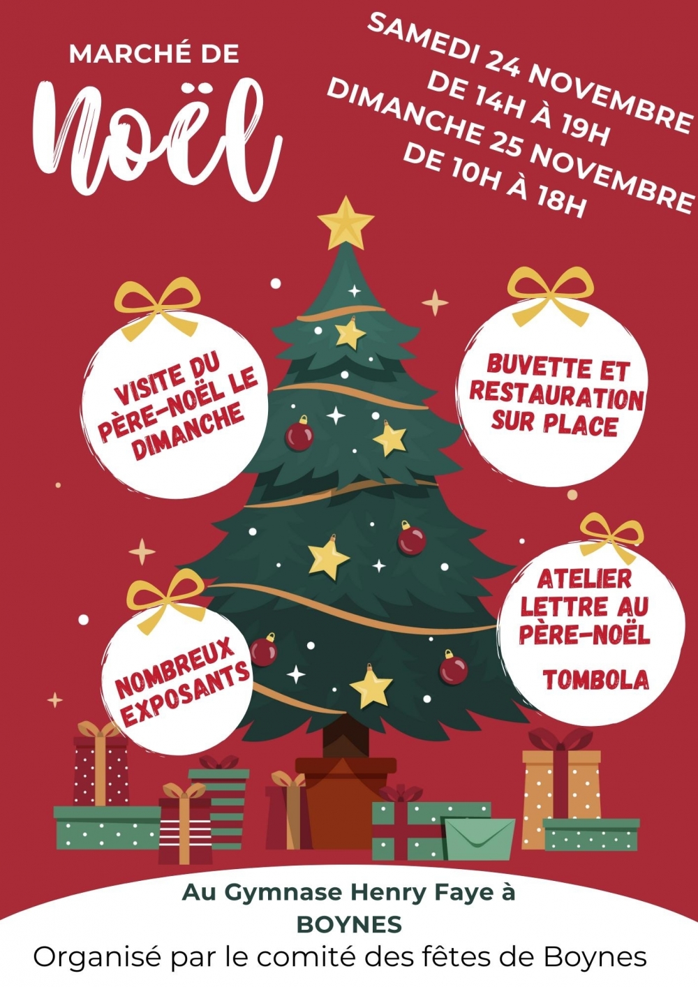 Marché de Noël - Commune de Boynes