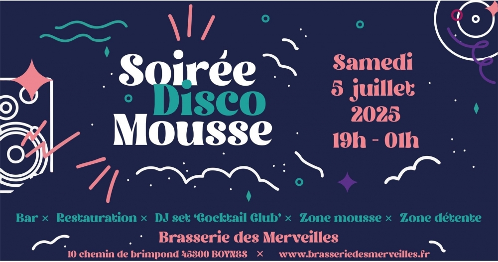 Soirée mousse - Commune de Boynes