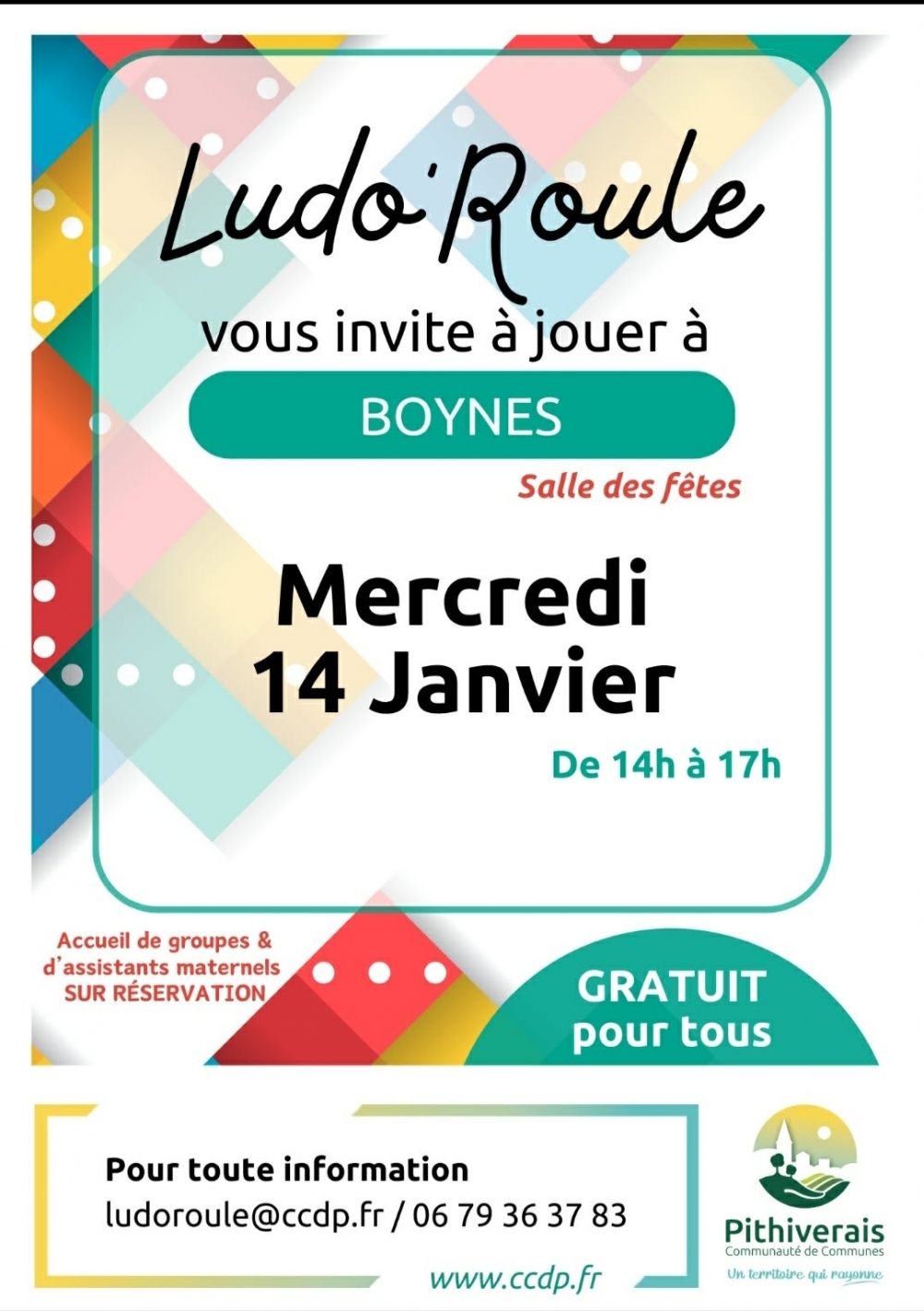 mercredi 14 janvier 2026 - Commune de Boynes