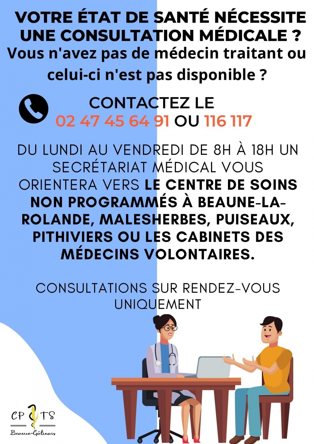 consultation médical - Commune de Boynes