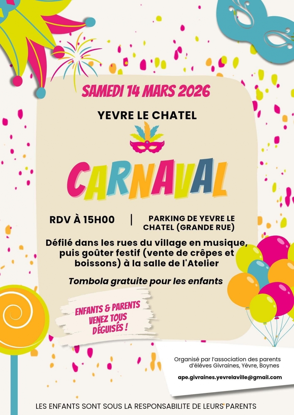 Carnaval - Commune de Boynes