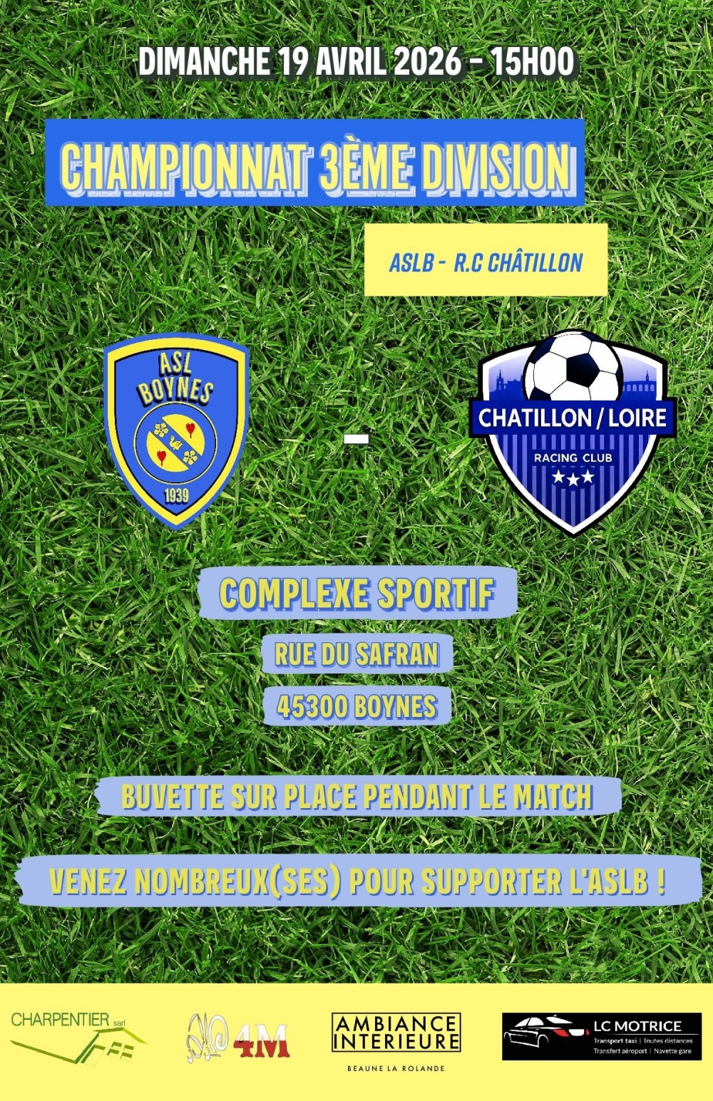 Championnat - Commune de Boynes