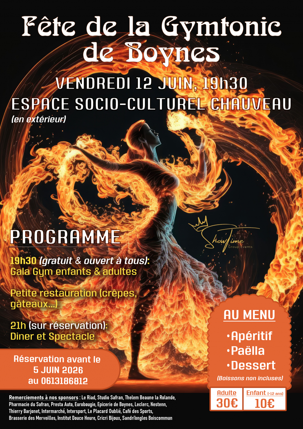Fête de la Gymtonic - Commune de Boynes