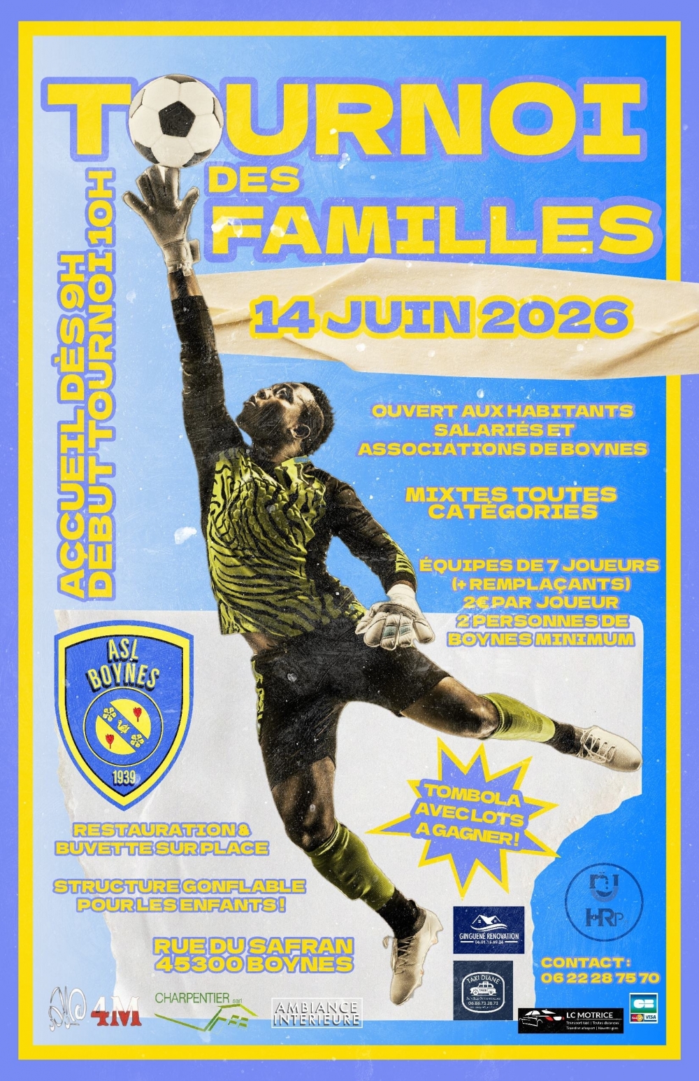 Tournoi de familles - Commune de Boynes