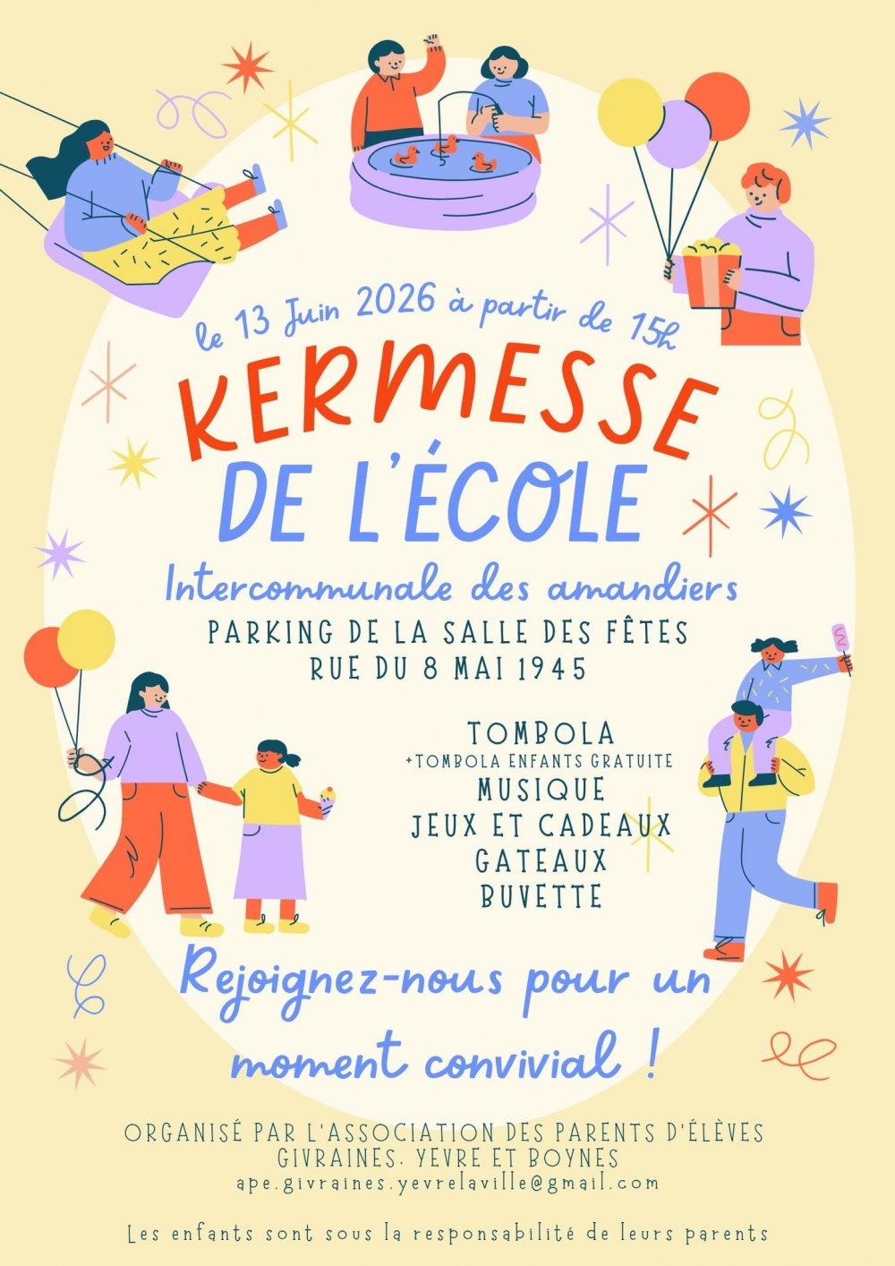 Kermesse des écoles - Commune de Boynes