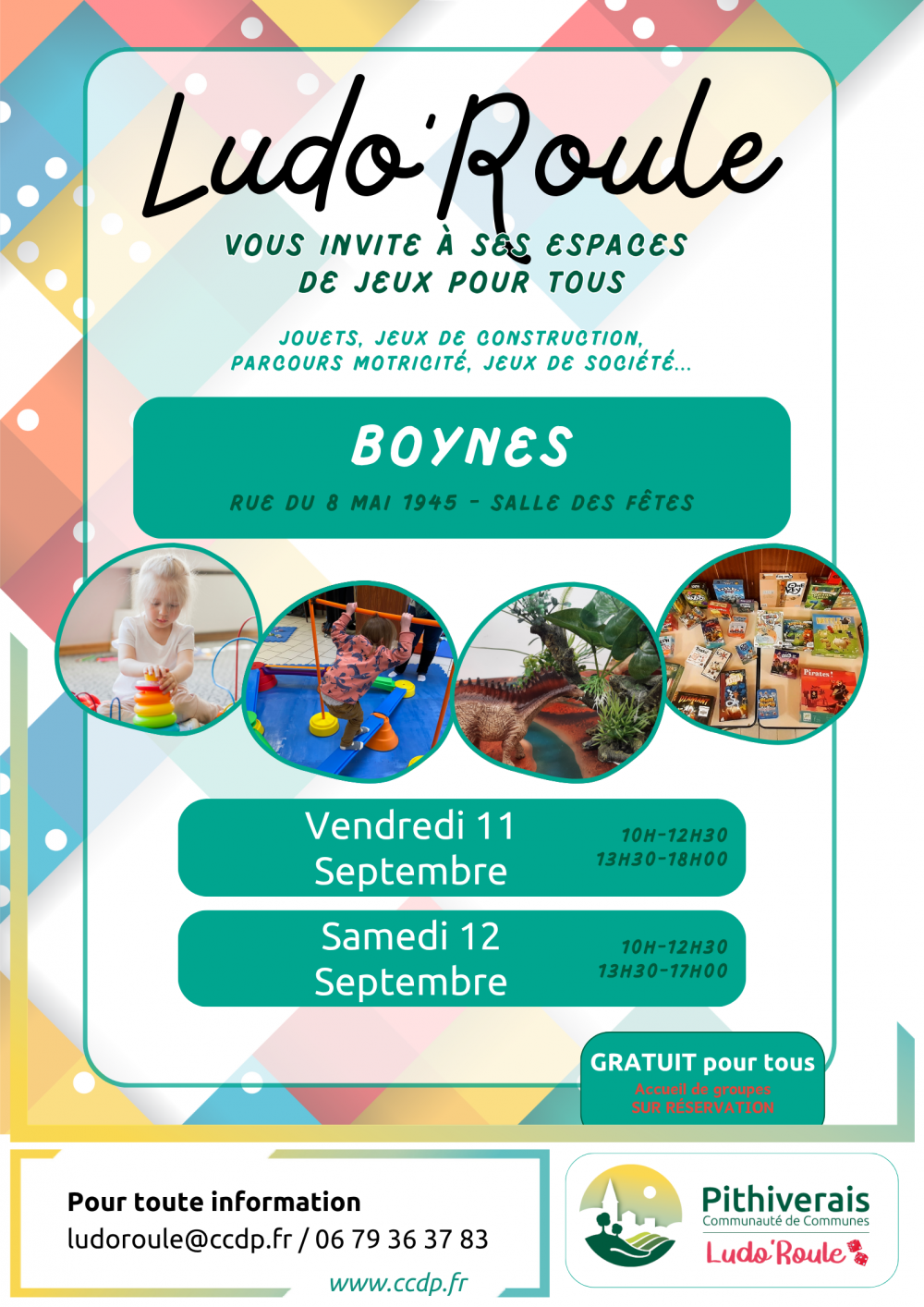 Ludo 'Roule - Commune de Boynes
