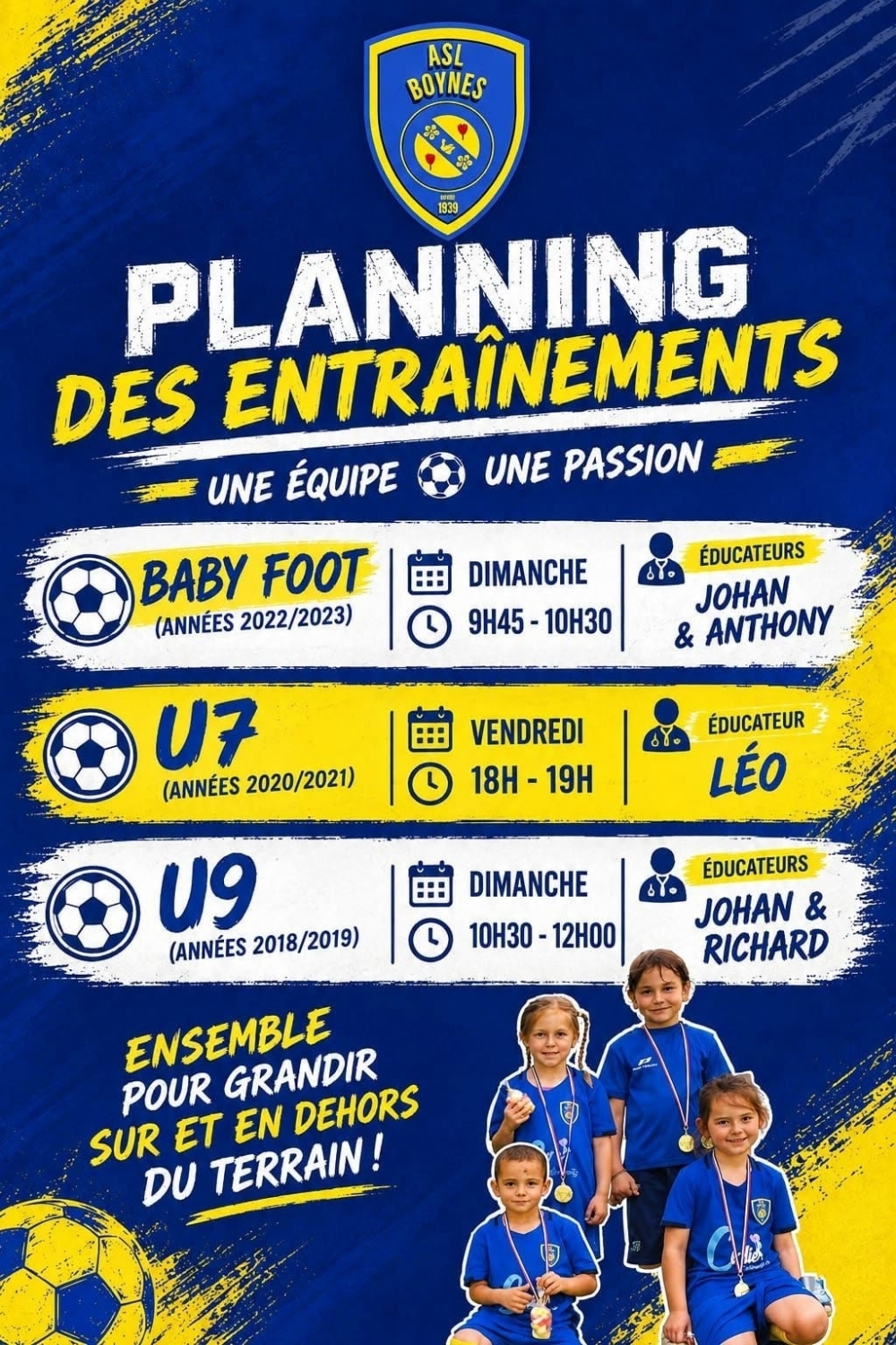 Ecole de foot - Commune de Boynes