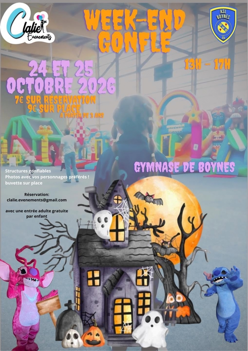 Week end gonflé - Commune de Boynes